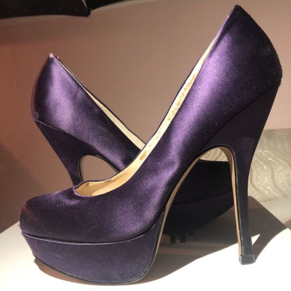 Steve Madden Purple Pumps - Size 8